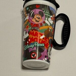 Disney Parks Mickey Mouse Travel Mug - Red, Black, Purple